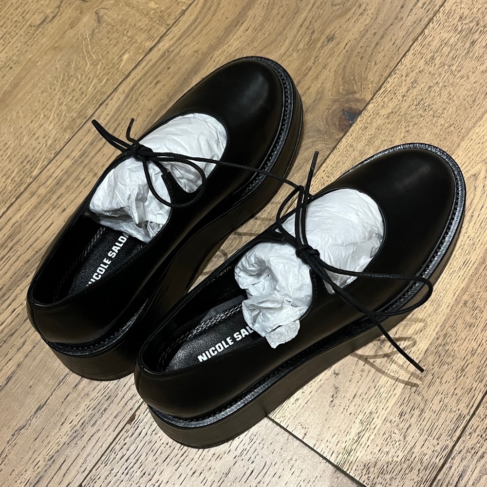 Nicole Saldana fabiana 3.0 / black napa